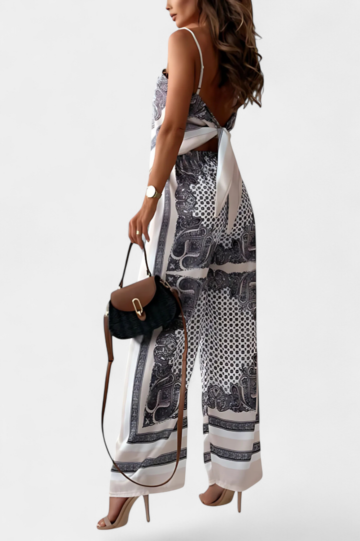 Leonie | Conjunto Paisley con Tiras