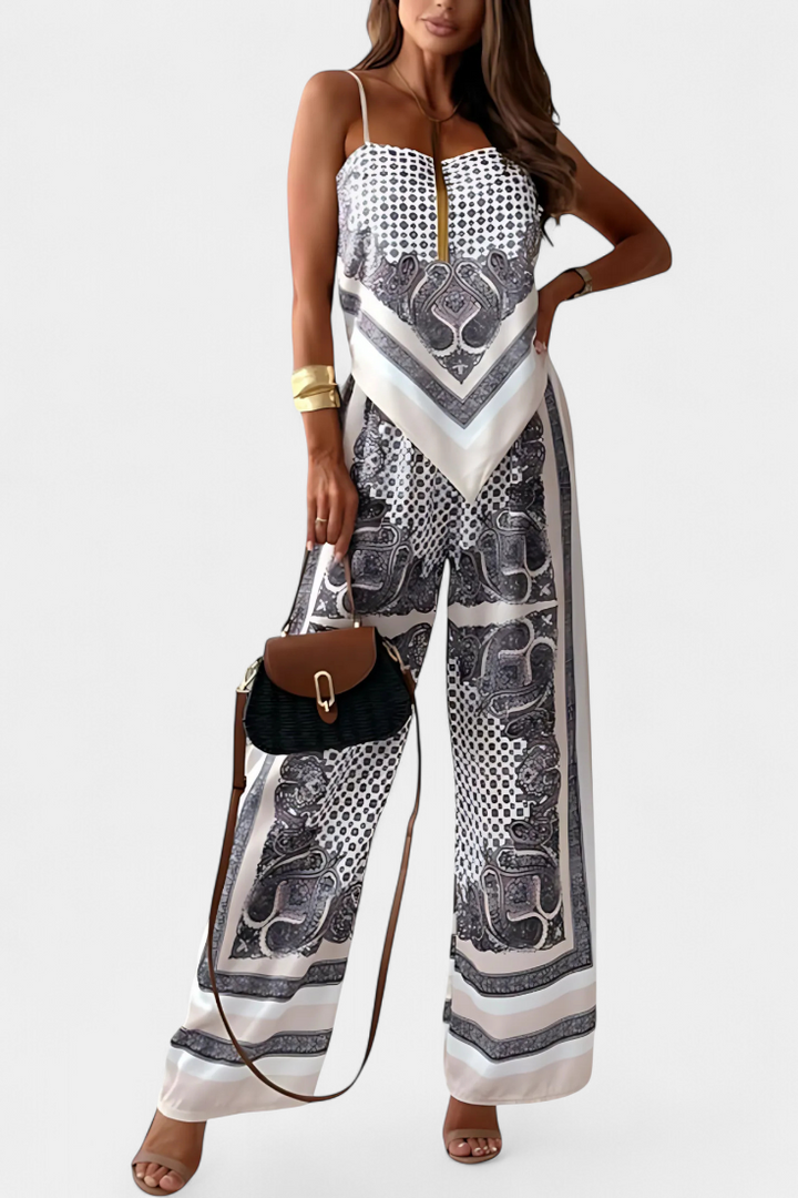 Leonie | Conjunto Paisley con Tiras