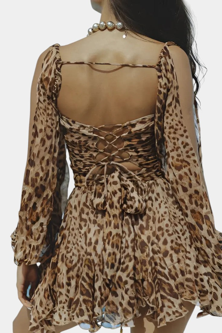 Skylar | Vestido Mini con Escote en V