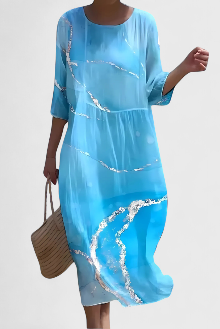 Karolina | Vestido Floral Que Favorece la Figura