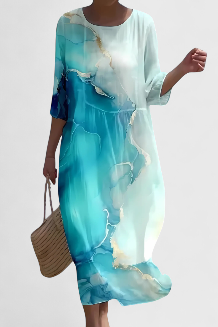 Karolina | Vestido Floral Que Favorece la Figura