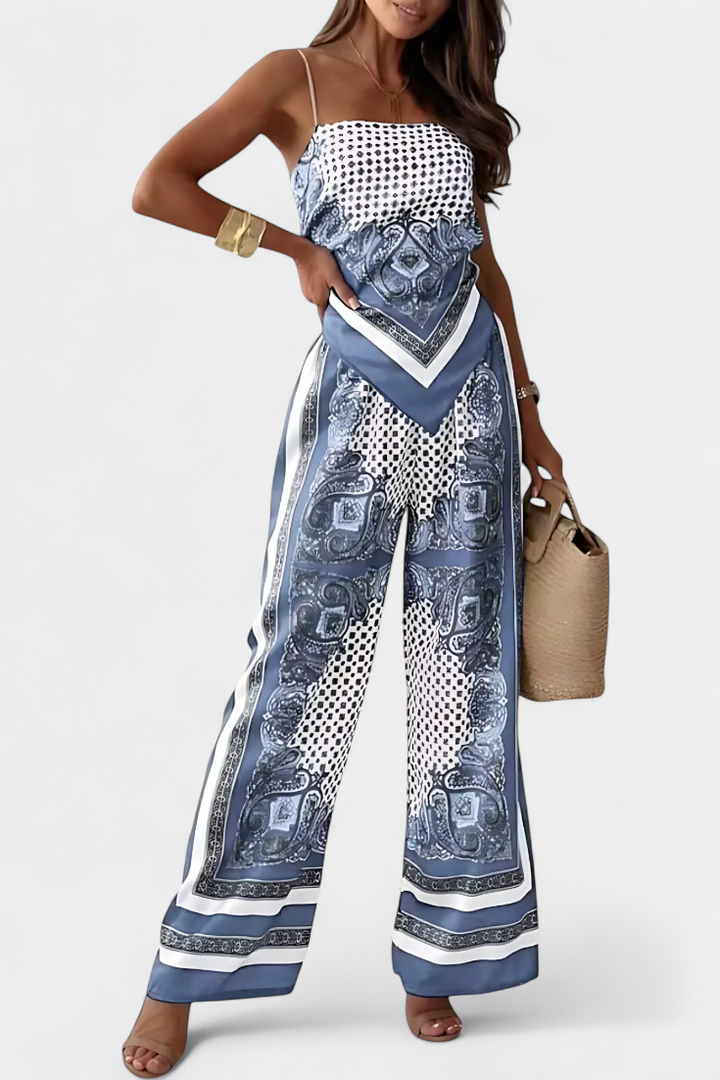 Leonie | Conjunto Paisley con Tiras