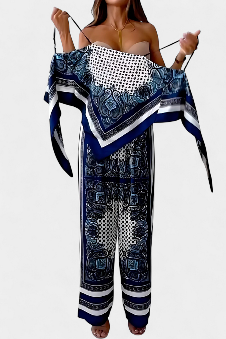 Leonie | Conjunto Paisley con Tiras