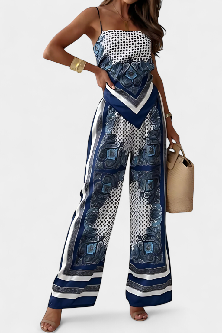 Leonie | Conjunto Paisley con Tiras