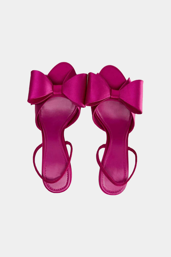 Esther | Tacones Puntiagudos de Cuero Sintético