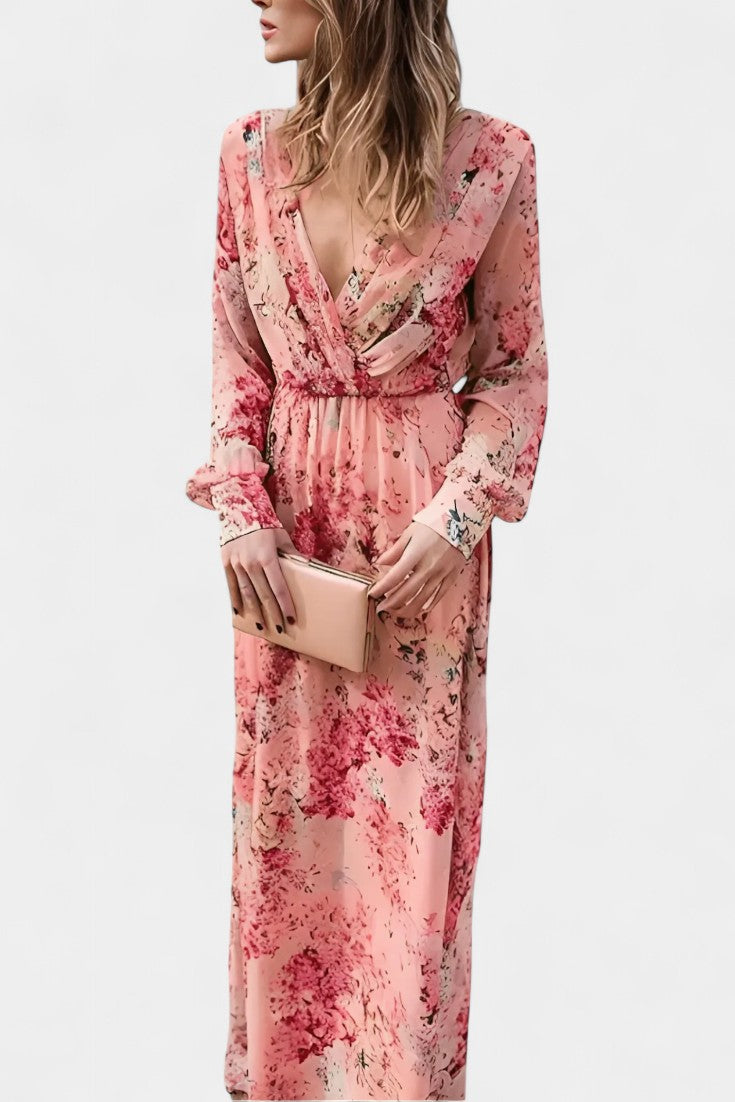 Amaliya | Vestido Maxi Boho Floral