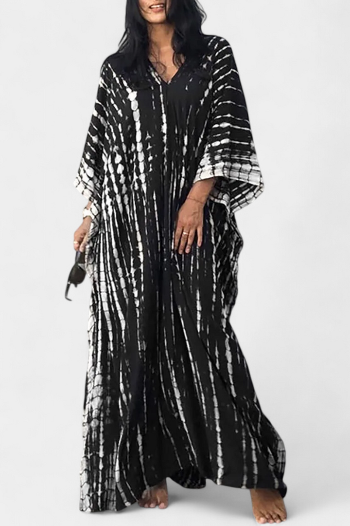 Rositsa | Vestido Kaftan Tie-Dye Bohemio