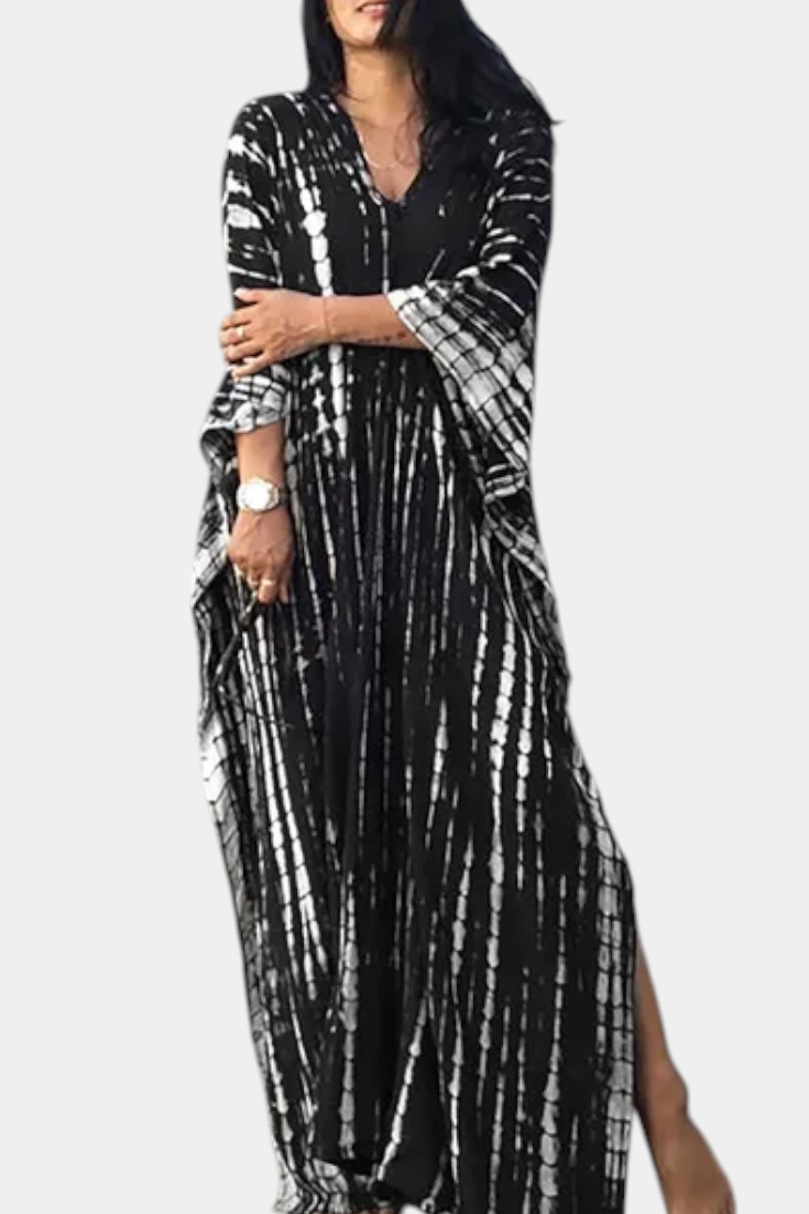 Rositsa | Vestido Kaftan Tie-Dye Bohemio