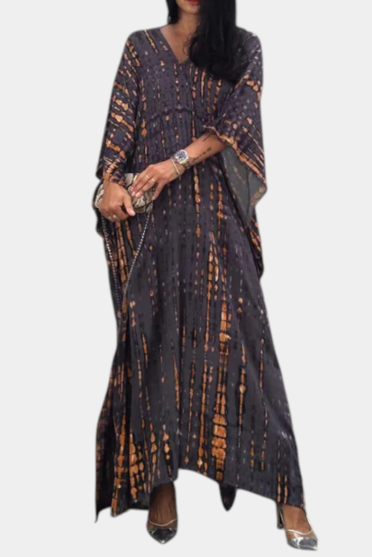 Rositsa | Vestido Kaftan Tie-Dye Bohemio