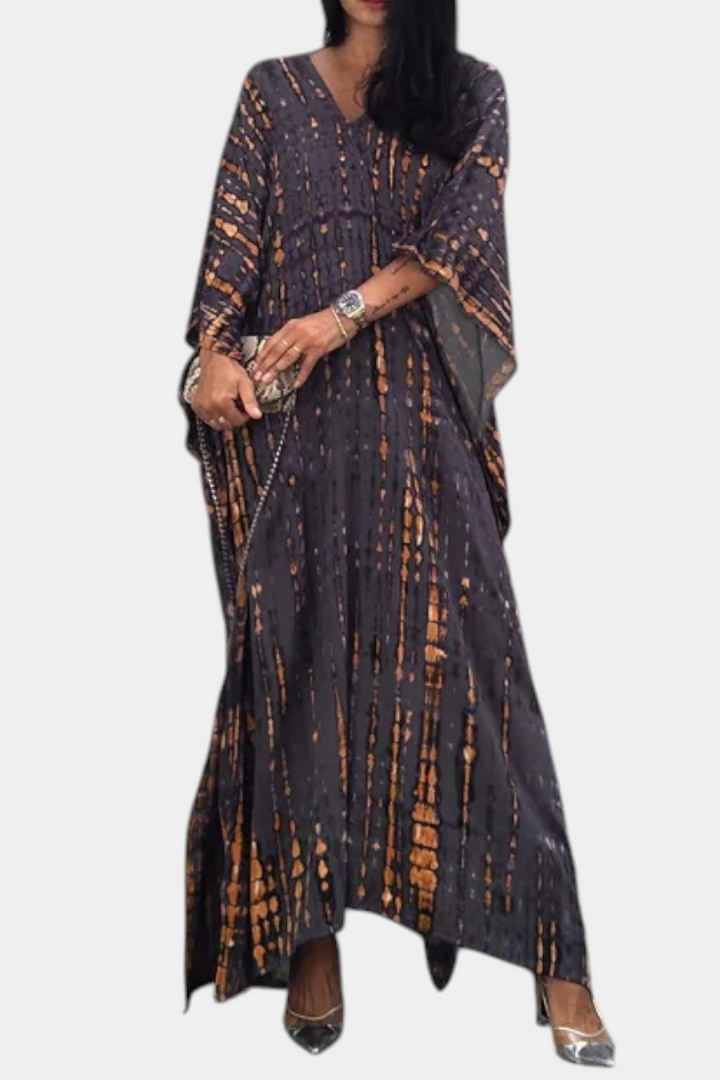Rositsa | Vestido Kaftan Tie-Dye Bohemio