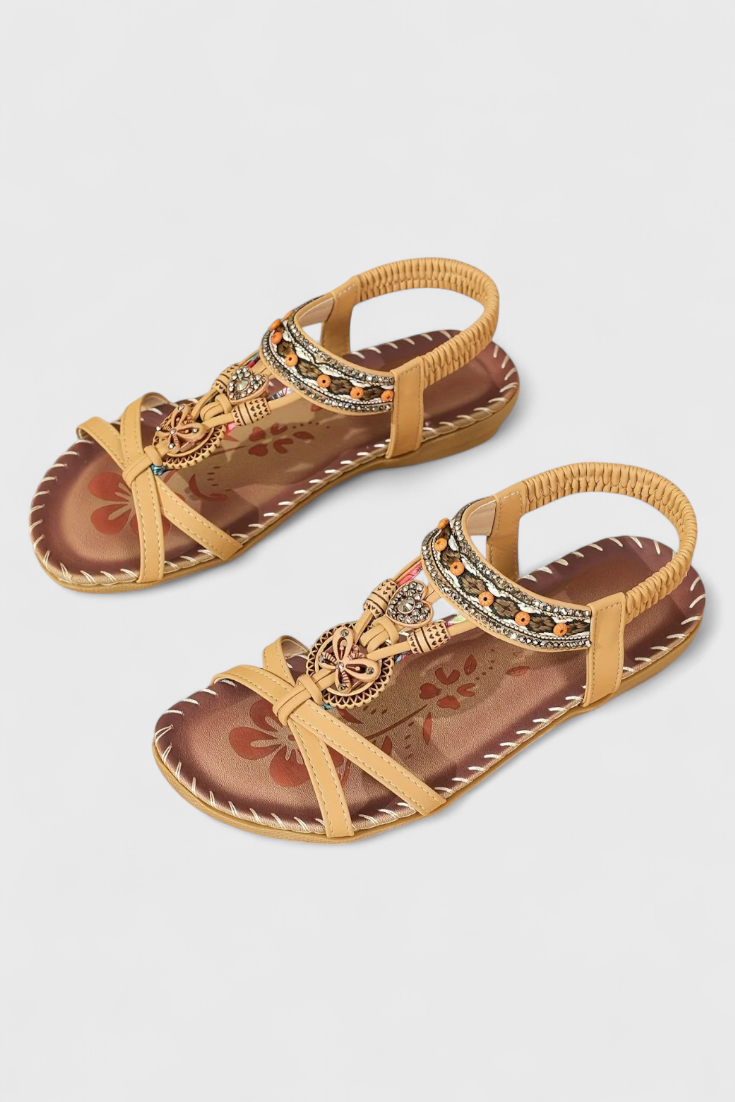 Lera | Sandalias bohemias planas