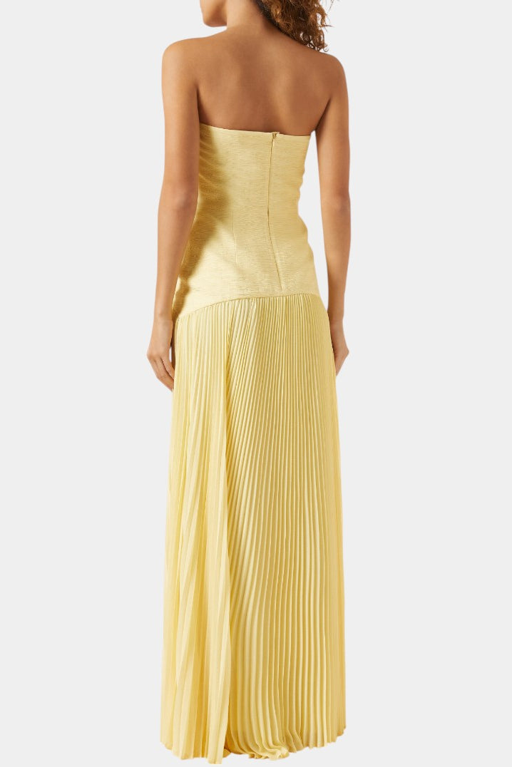 Deia | Vestido Maxi de Malla con Mangas Acampanadas