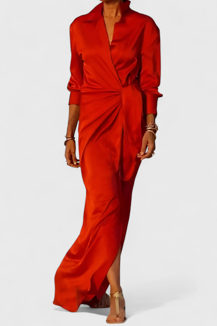 Marbella | Vestido Largo de Fiesta con Lazo