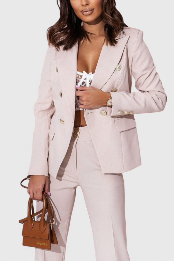 Rosalind | Conjunto de Blazer y Pantalones Elegante