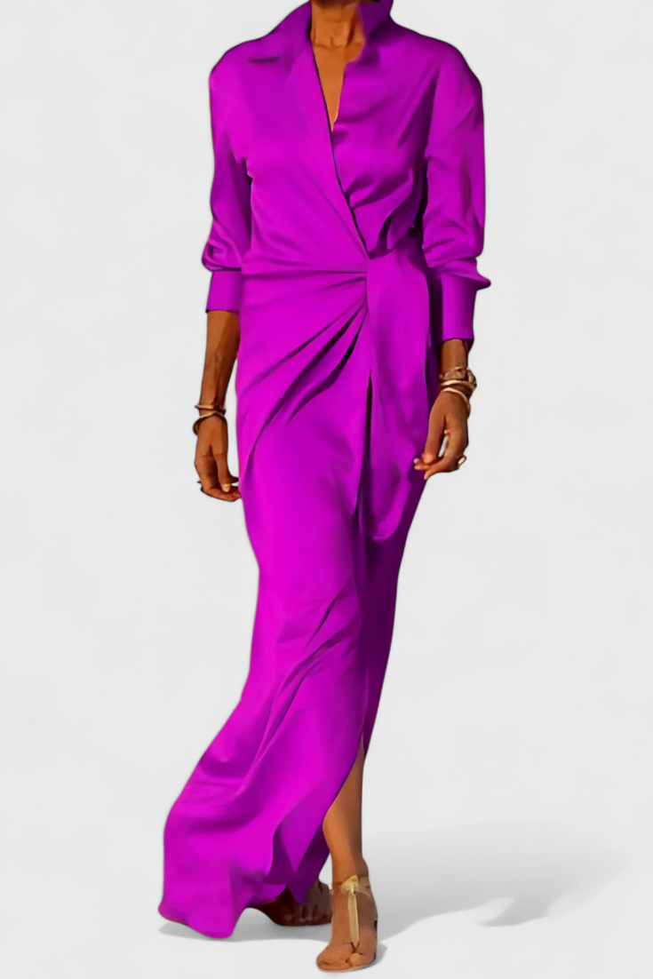 Marbella | Vestido Largo de Fiesta con Lazo