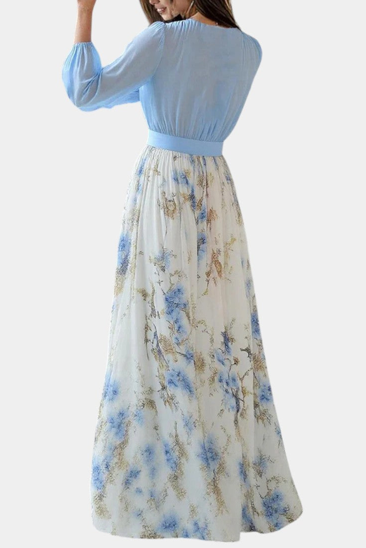 Eliane | El vestido maxi de flores impresionantes