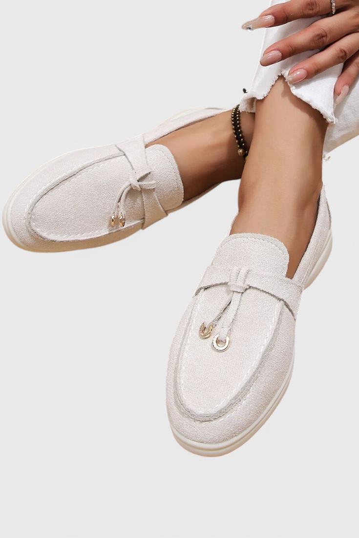Coralie | Mocasines con Acabado Suede
