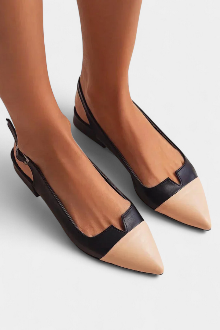 Grazia | Sandalias Coloridas con Punta Afilada y Tira Trasera