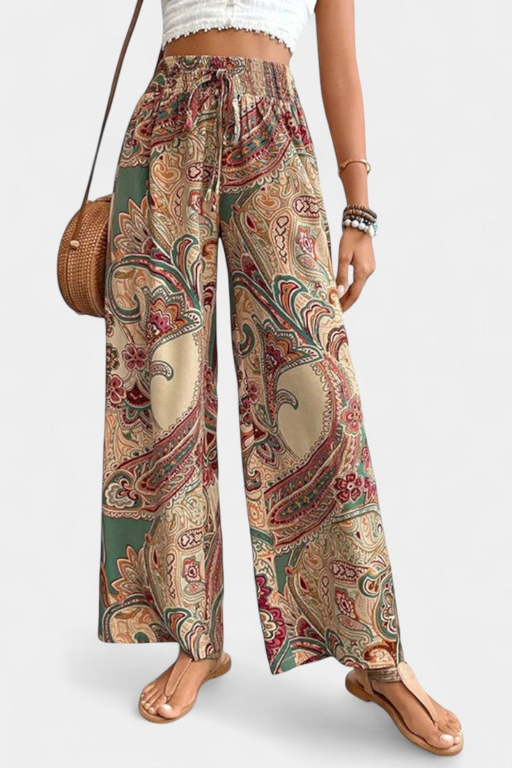 Vitoria | Pantalones de Verano de Pierna Ancha