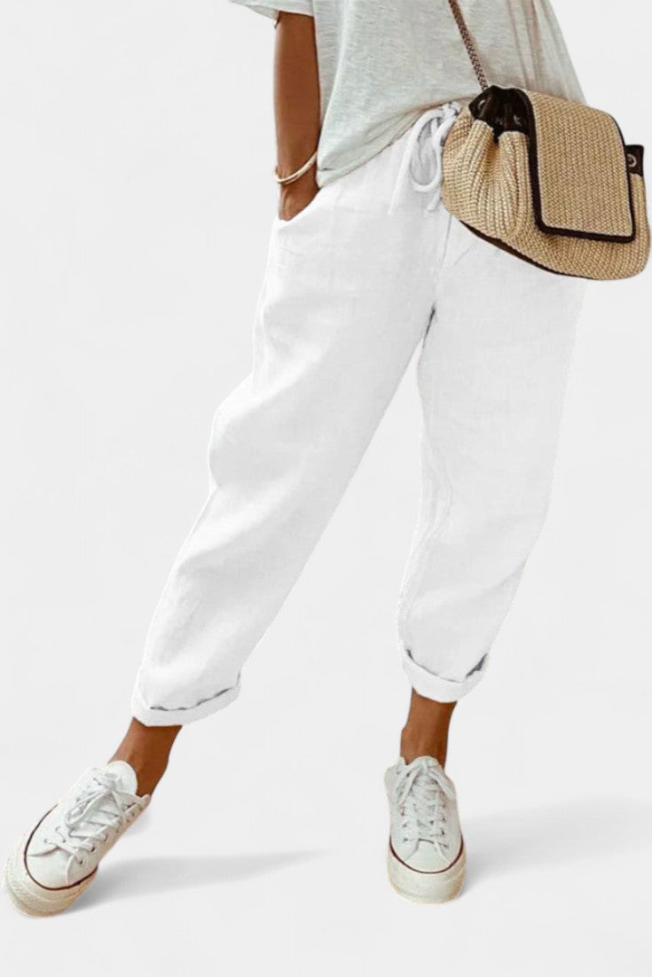 Alba | Pantalones Rectos Transpirables