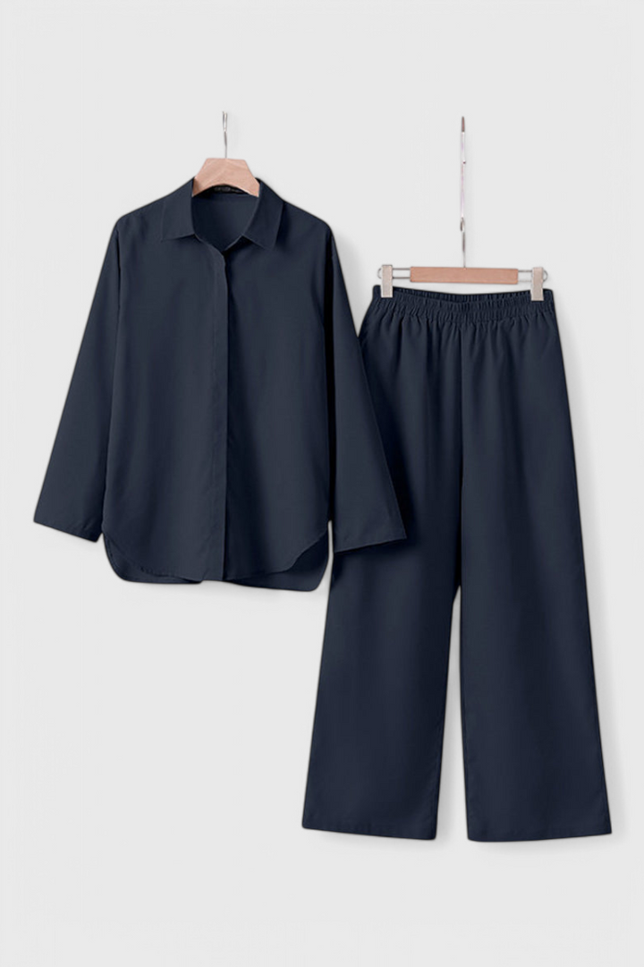 Skye | Conjunto de Dos Piezas en Algodón y Lino