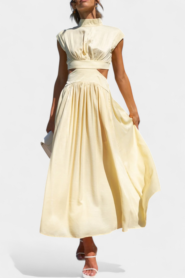 Jocelyn | Conjunto de Vestido con Abertura Lateral