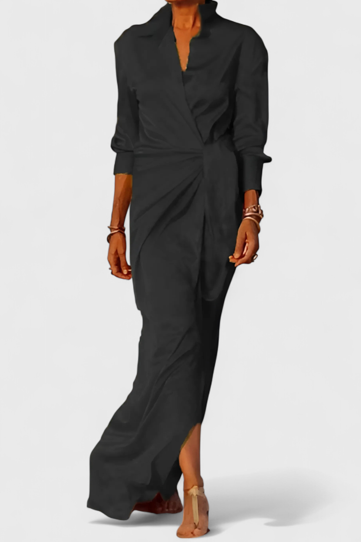 Marbella | Vestido Largo de Fiesta con Lazo