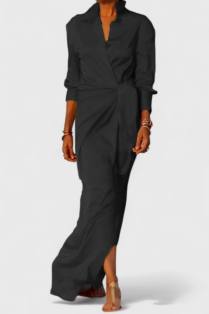 Marbella | Vestido Largo de Fiesta con Lazo