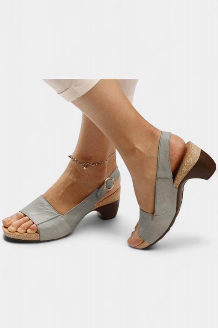 Judy | Sandalias Ortopédicas con Tacón Abierto