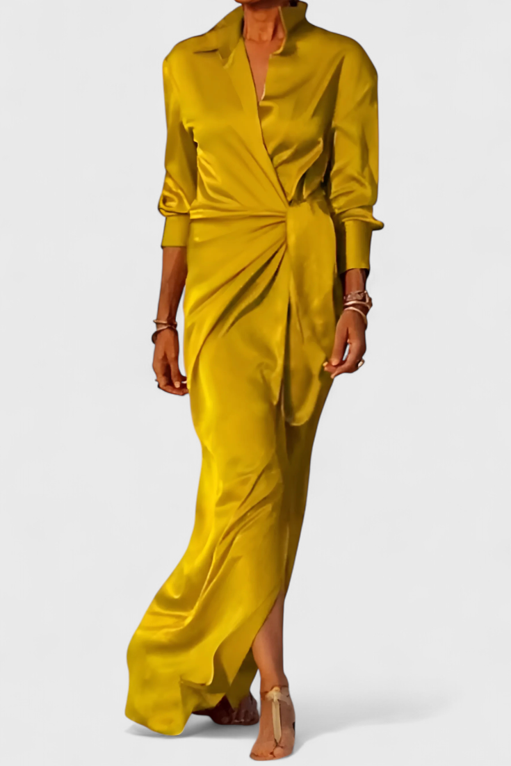 Marbella | Vestido Largo de Fiesta con Lazo