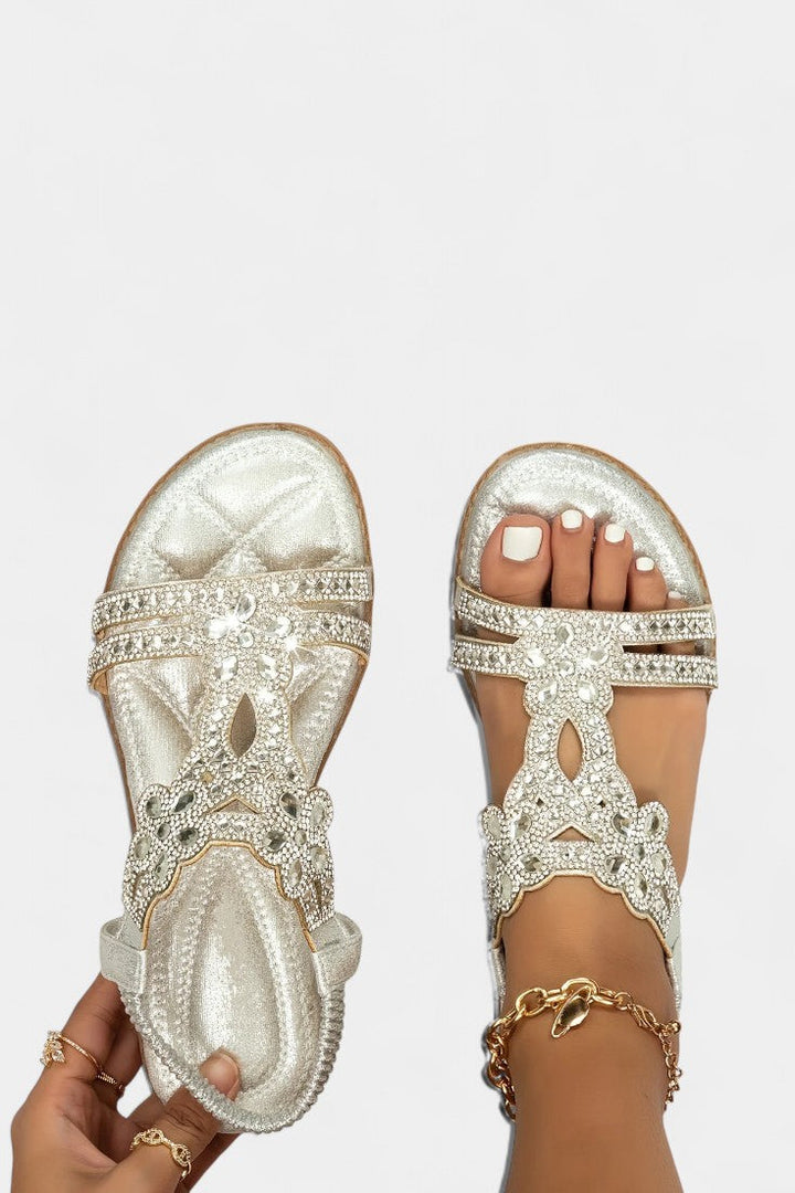 Alaya | Sandalias Gladiadoras Embellecidas
