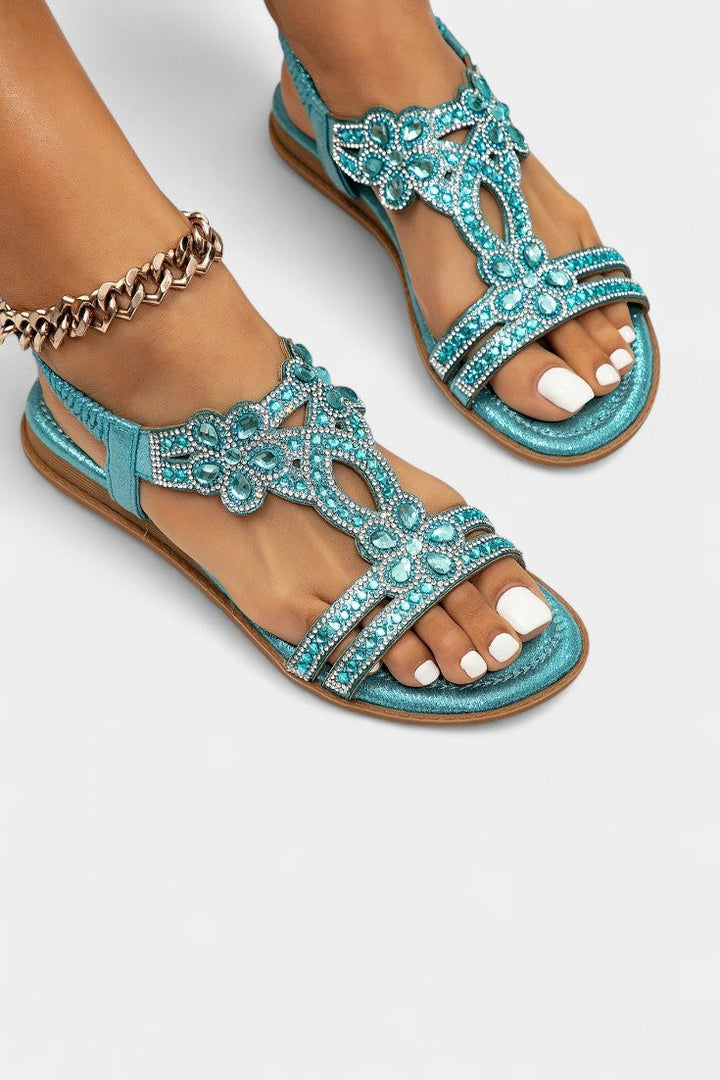 Alaya | Sandalias Gladiadoras Embellecidas