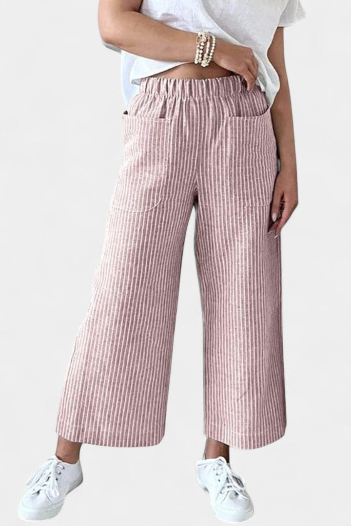 Lumiere | Pantalones Livianos de Corte Relajado