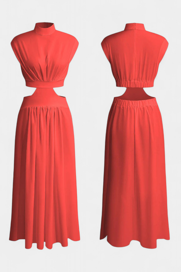 Jocelyn | Conjunto de Vestido con Abertura Lateral