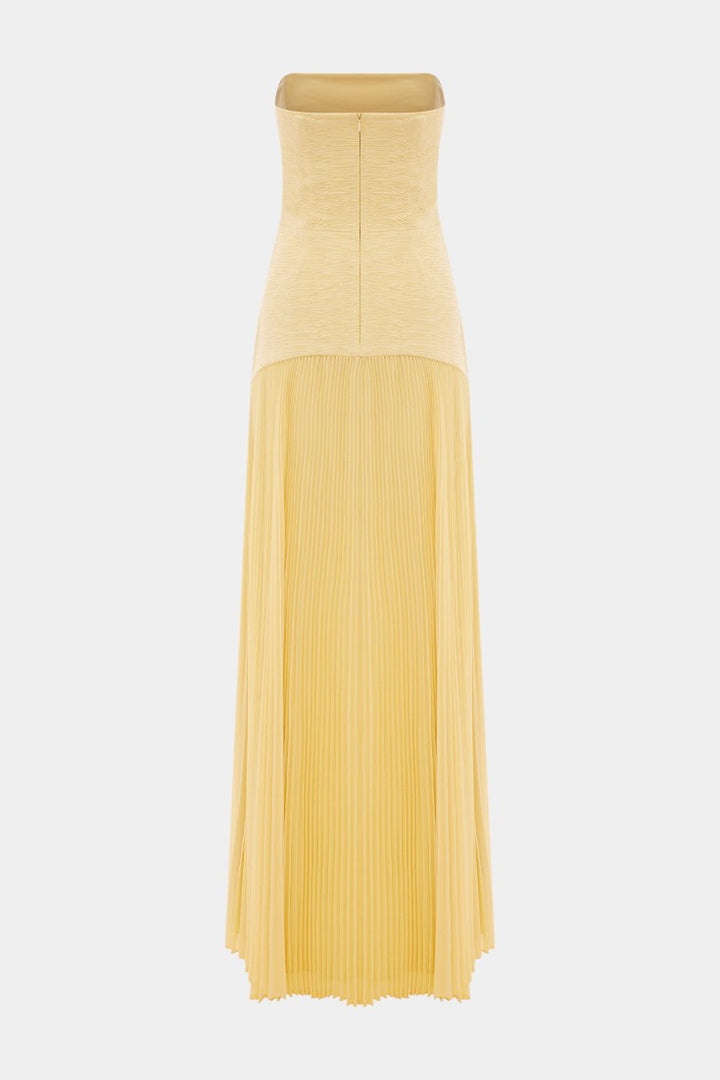 Deia | Vestido Maxi de Malla con Mangas Acampanadas