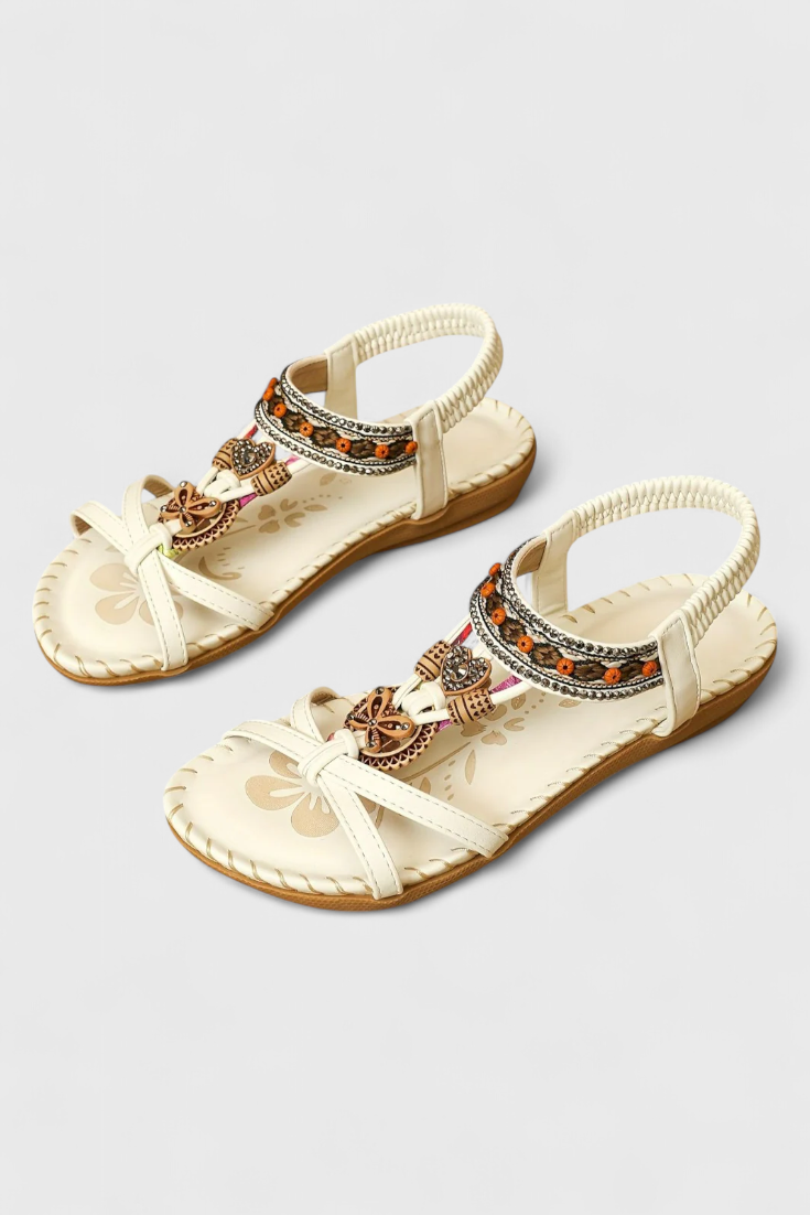 Lera | Sandalias bohemias planas