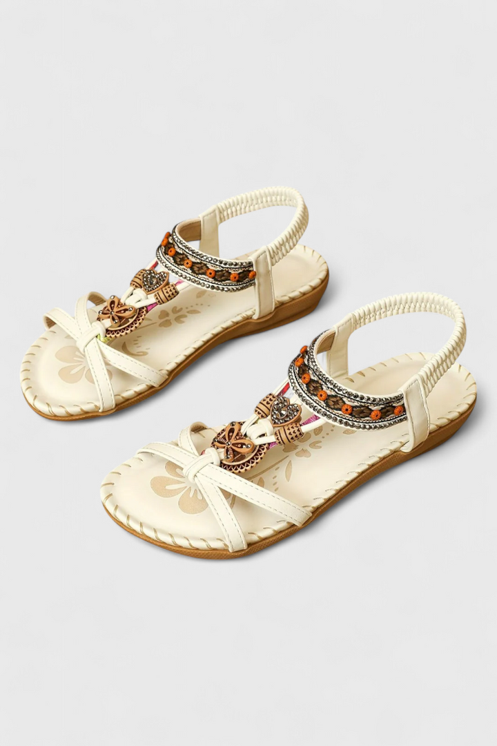 Lera | Sandalias bohemias planas