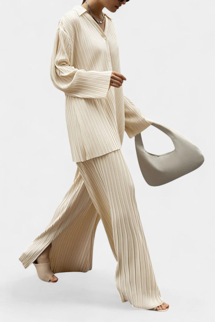 Sephora | Conjunto de Lounge Plisado Oversized