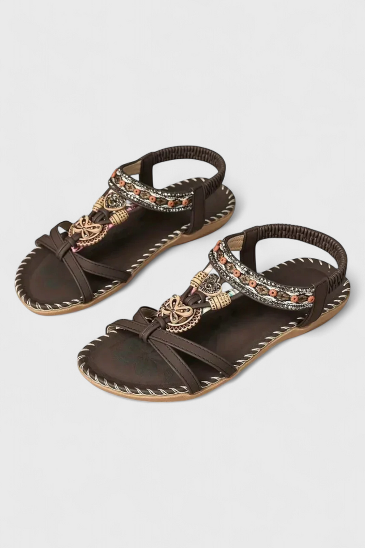Lera | Sandalias bohemias planas