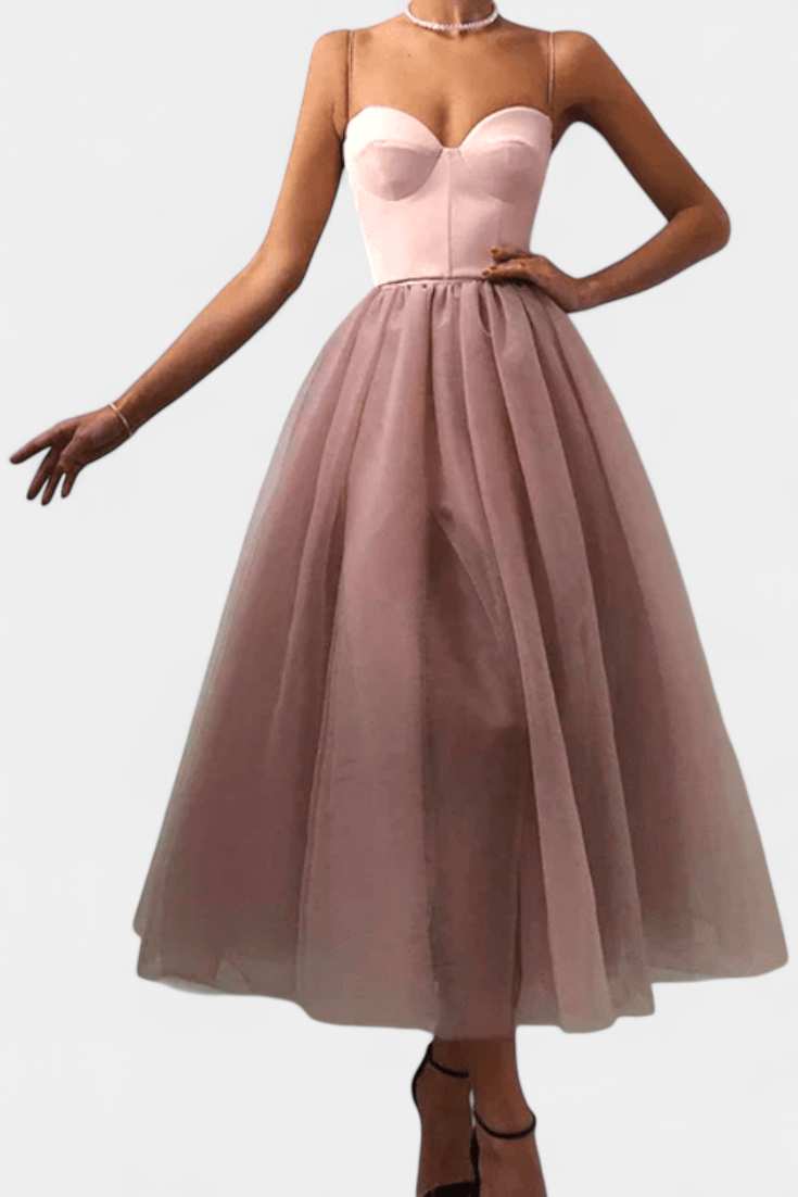 Giselle | Vestido Maxi de Tul Elegante