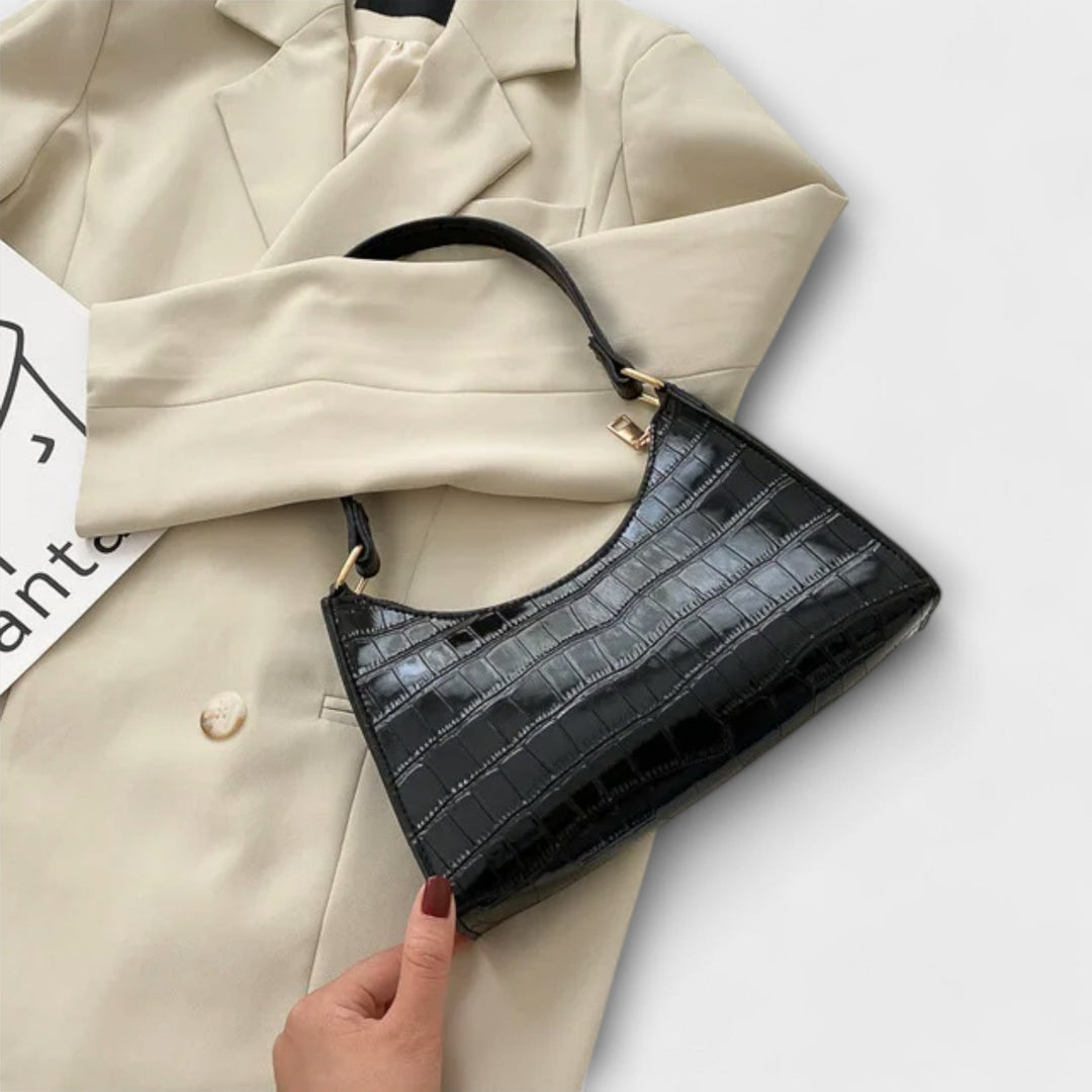 Raquel | Bolso brillante con estilo clásico