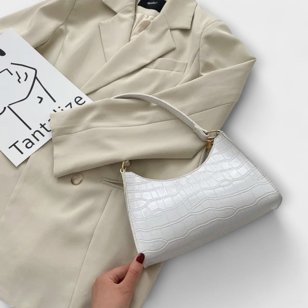 Raquel | Bolso brillante con estilo clásico