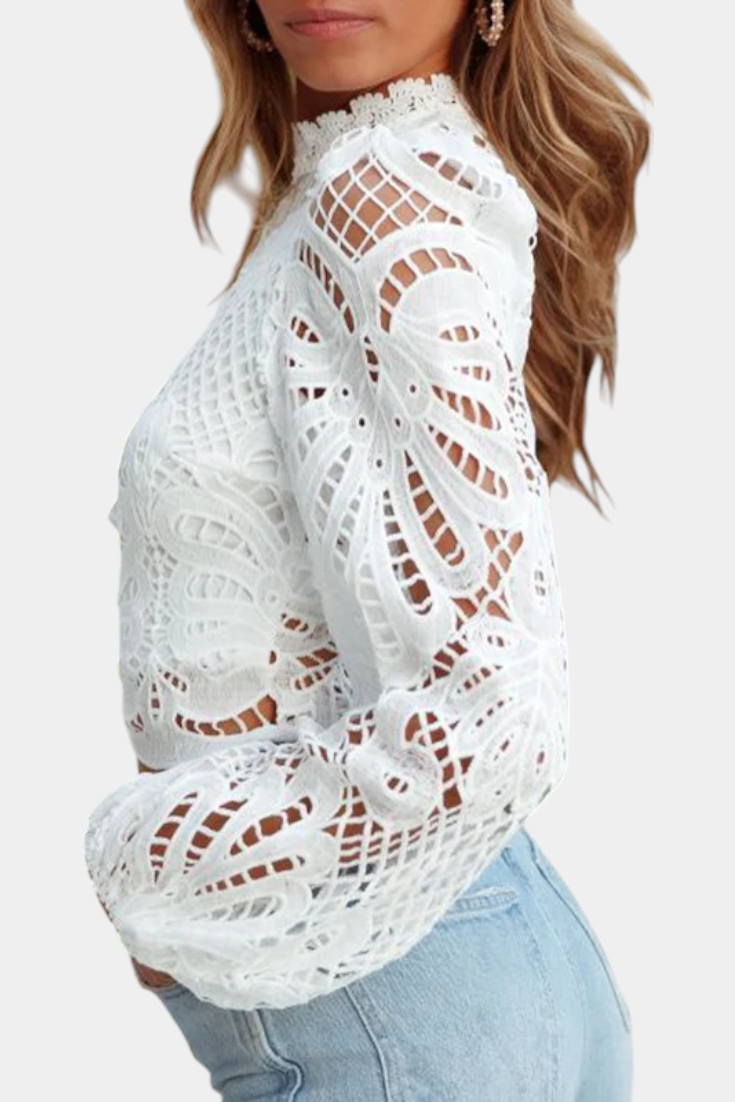 Onyx | Blusa de Encaje Solsticea