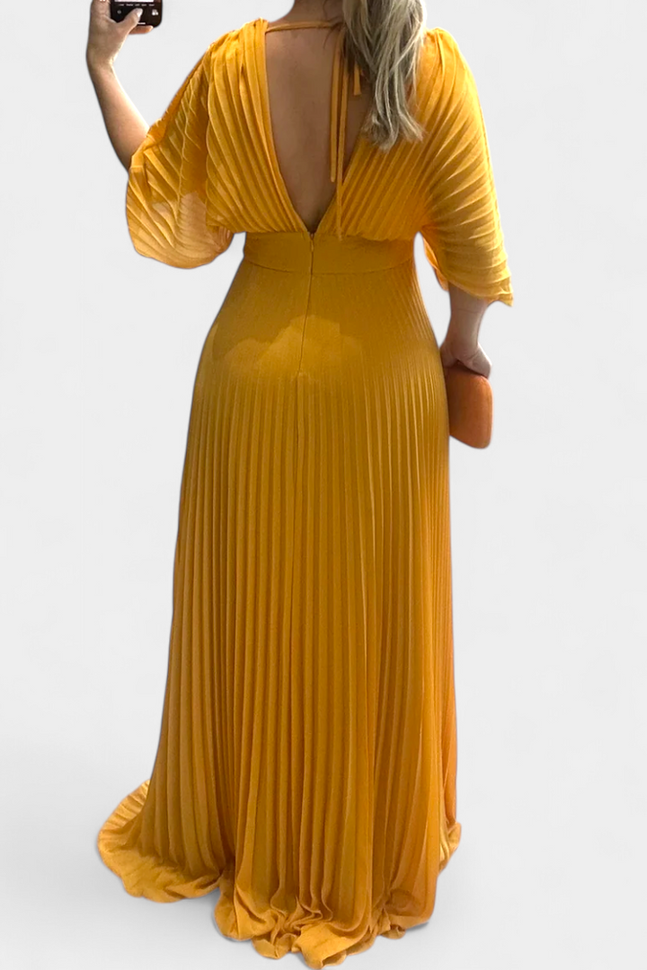 Odele | Vestido Plisado Fluido y Favorecedor