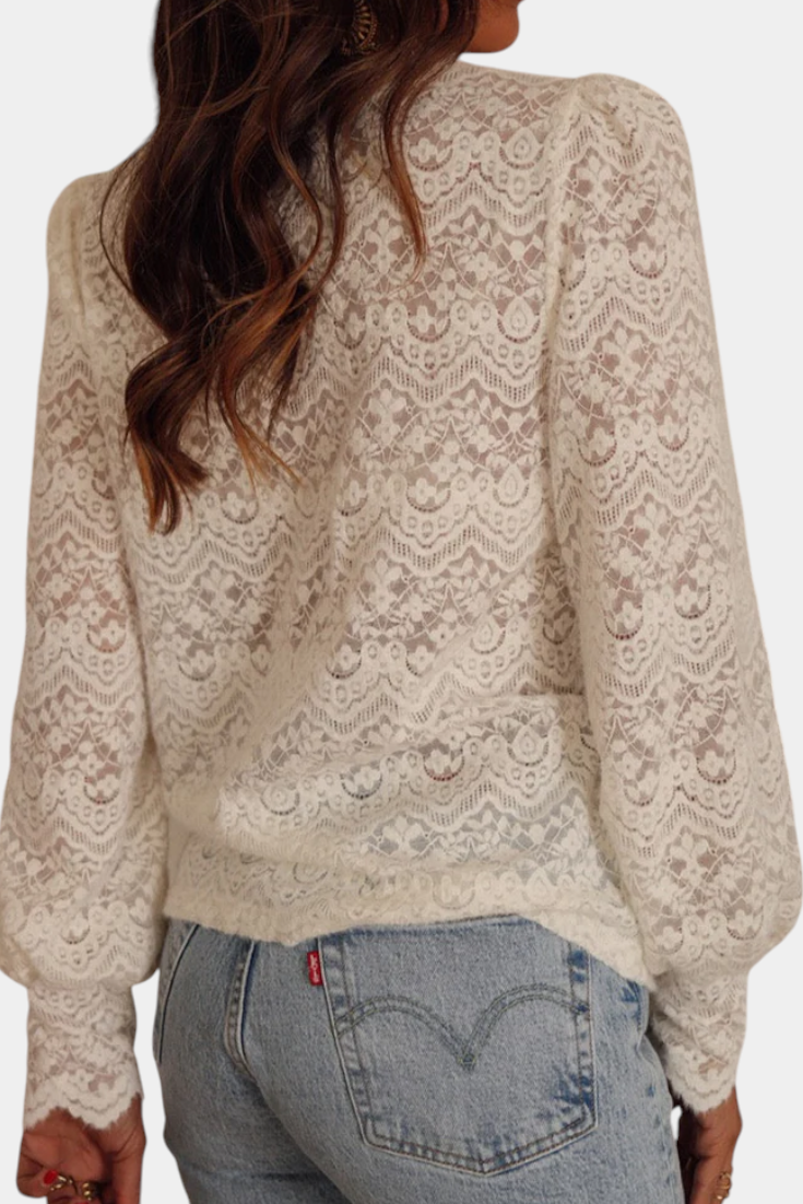 Victoria | Blusa de Encaje Soleil