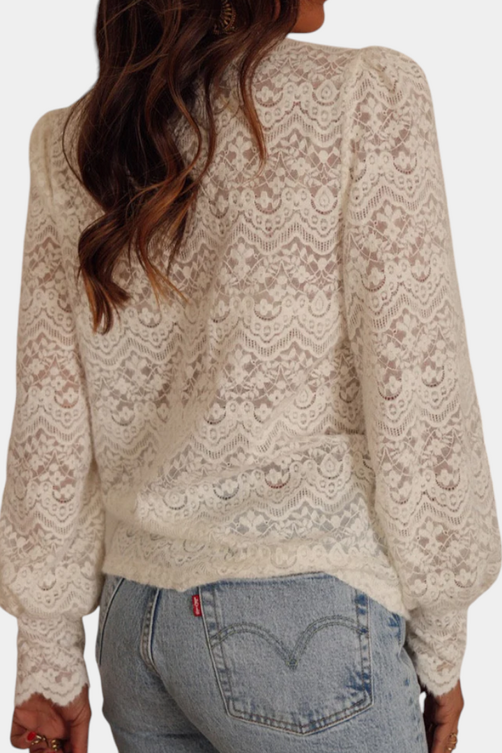 Victoria | Blusa de Encaje Soleil