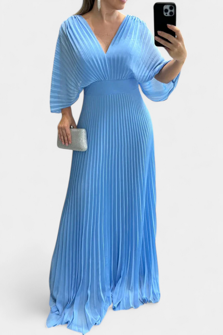 Odele | Vestido Plisado Fluido y Favorecedor
