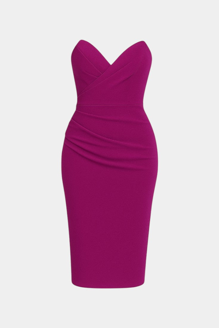 Iveta | Vestido Sin Tirantes y Sin Espalda