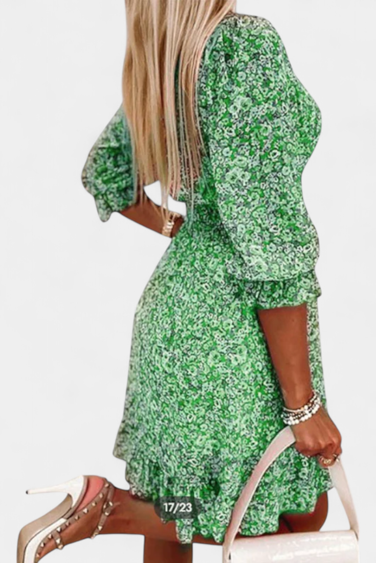 Soledad | Vestido floral con encanto veraniego