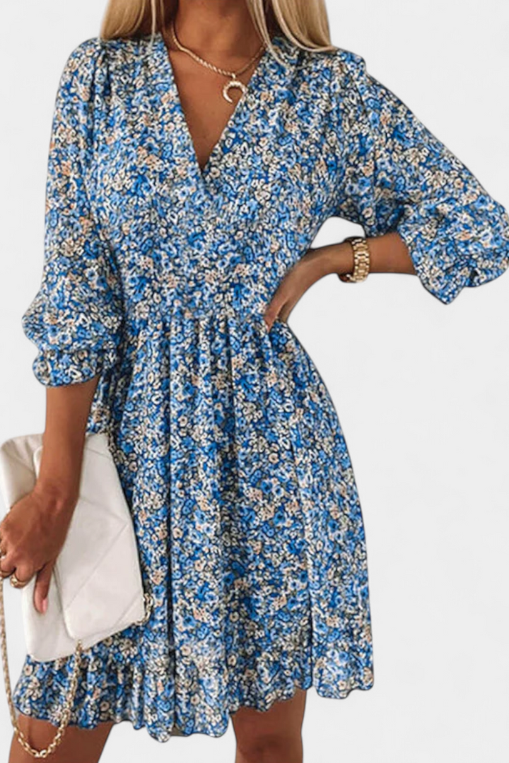 Soledad | Vestido floral con encanto veraniego